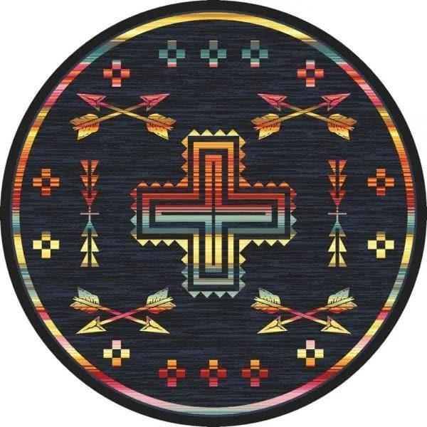 Shoot Me Straight Rugs - Gray - Your Western Decor, LLC