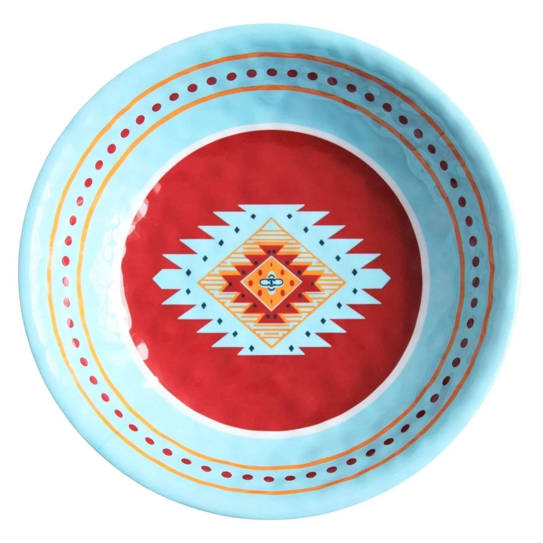 Southwestern Melamine Dish Set 14- PC - Your Western Decor, LLC