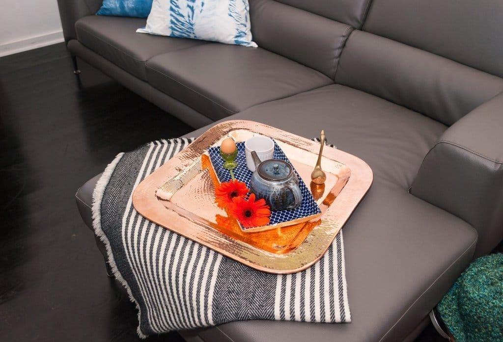 Copper Thessaly Square Platter - Your Western Decor