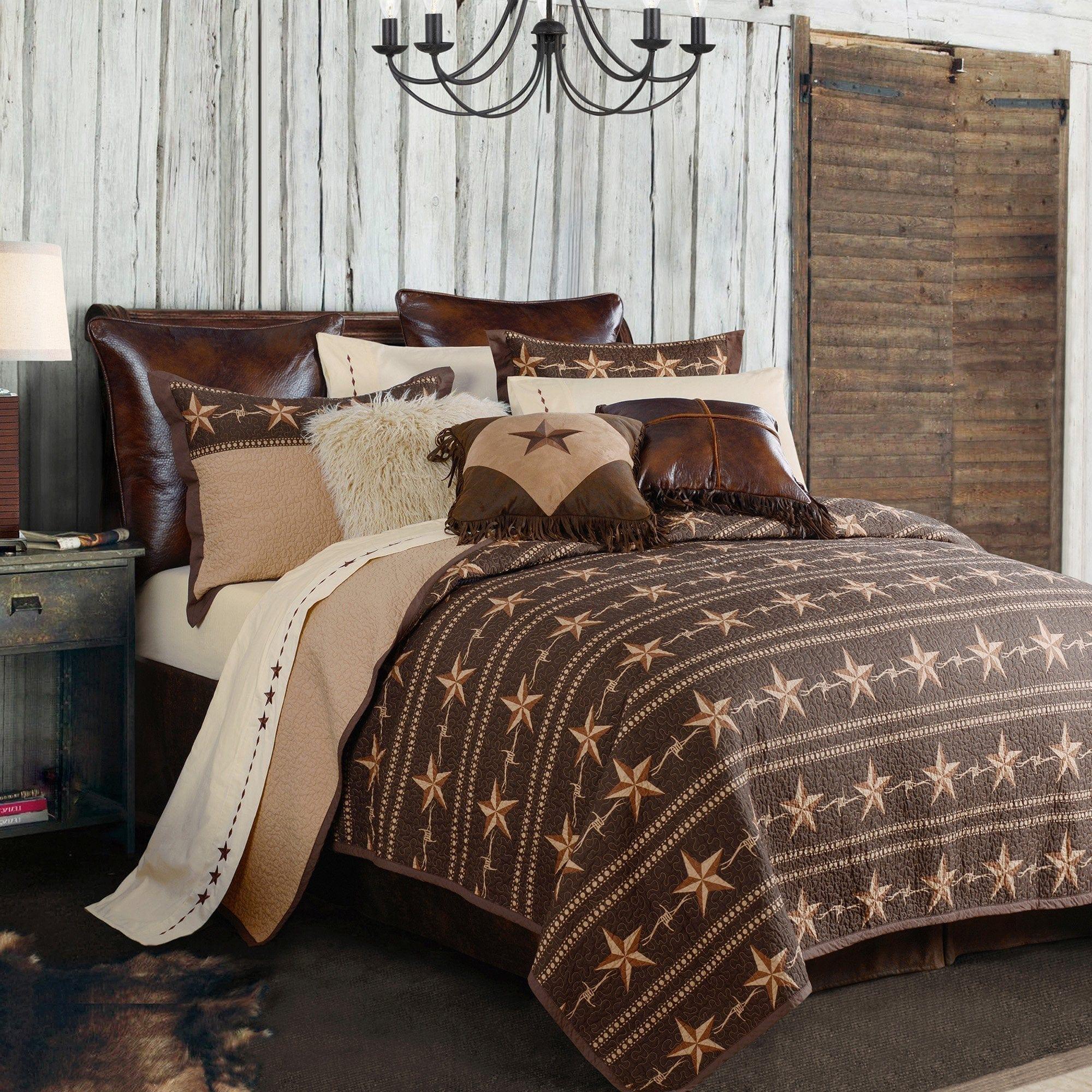 Star Ranch Reversible Quilt Set - Western Bedding from Your Western Decor
