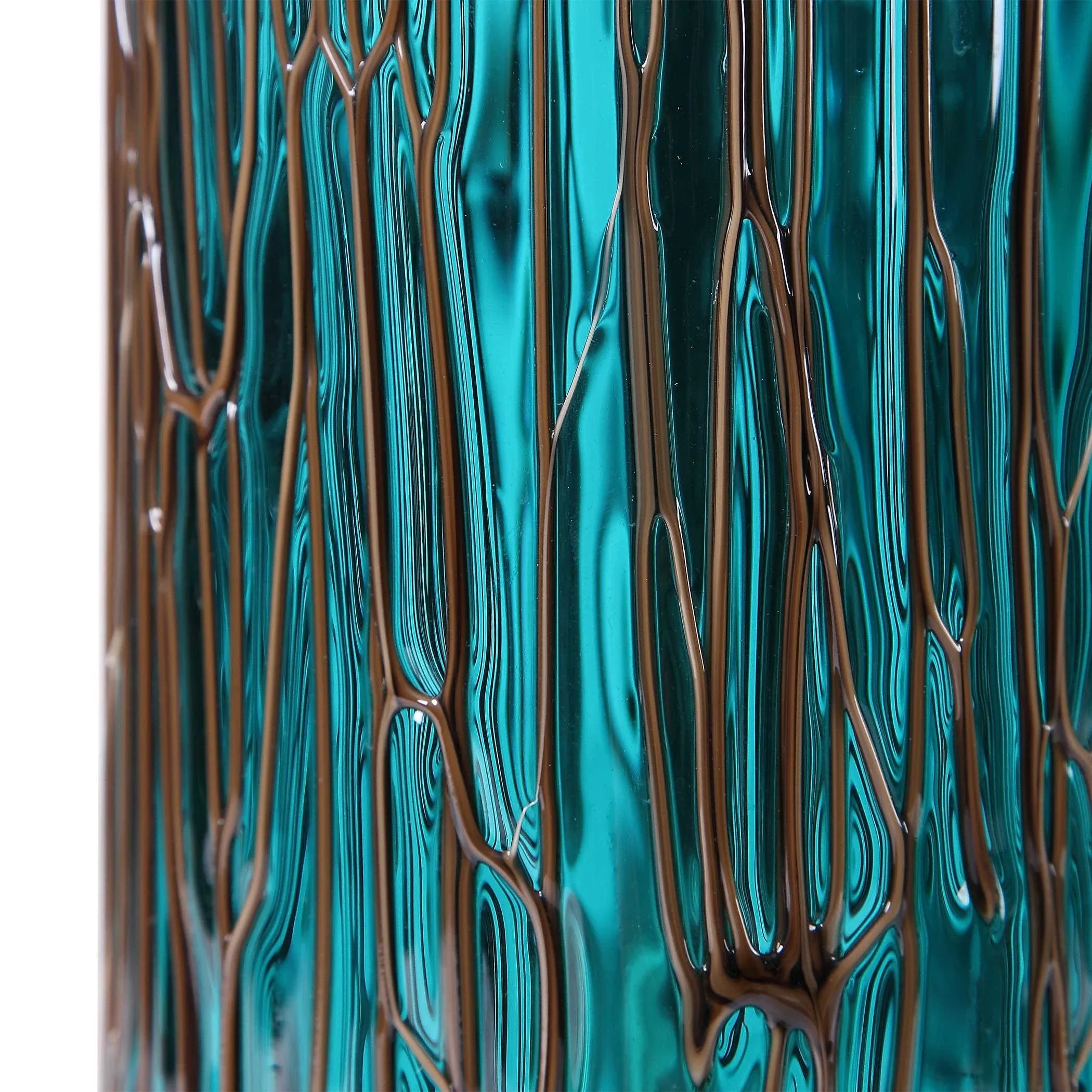 Stella floor lamp glass detail - Your Western Decor