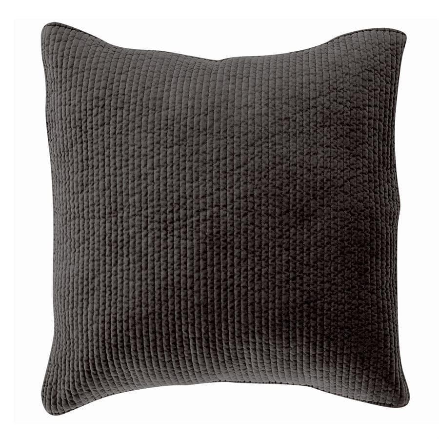 Velvet Quilted Euro Shams - Stonewashed in 9 Colors - Your Western Decor, LLC