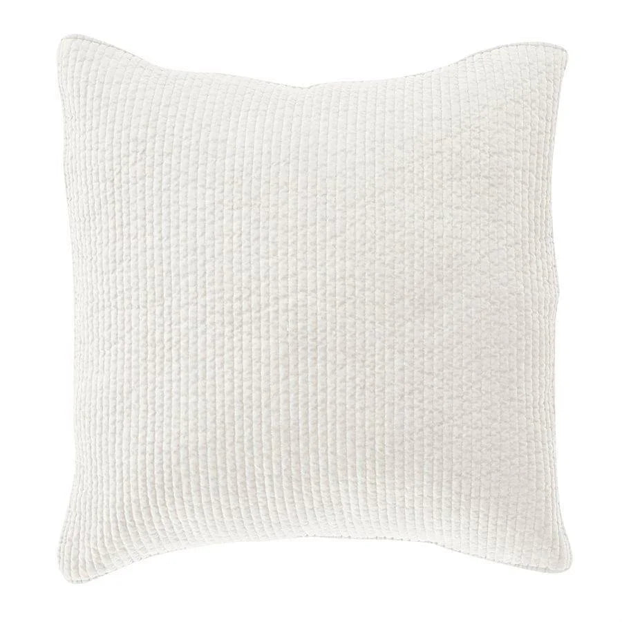 Velvet Quilted Euro Shams - Stonewashed in 9 Colors - Your Western Decor, LLC