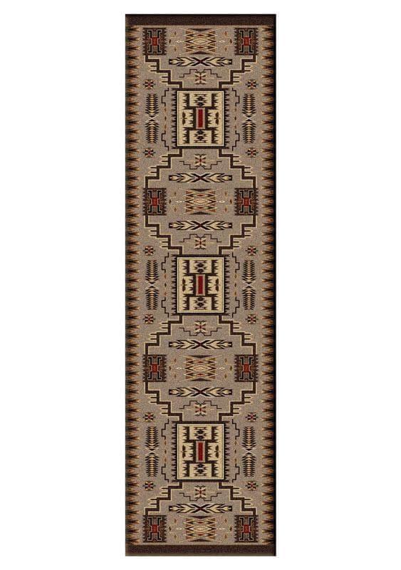 Storm catcher southwest area rug made in the USA - Your Western Decor
