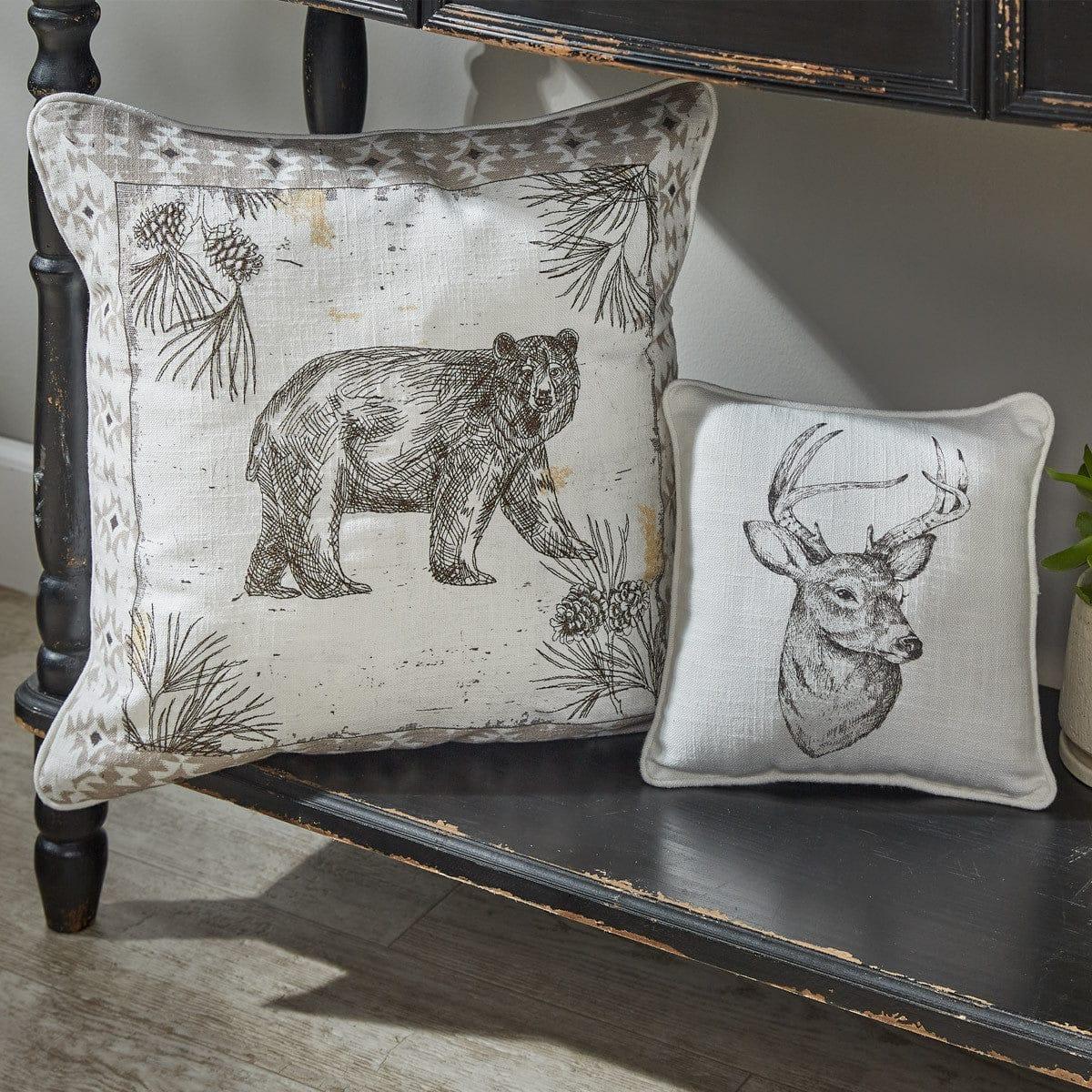 Summit Wildlife Bear and Deer Throw Pillows - Your Western Decor