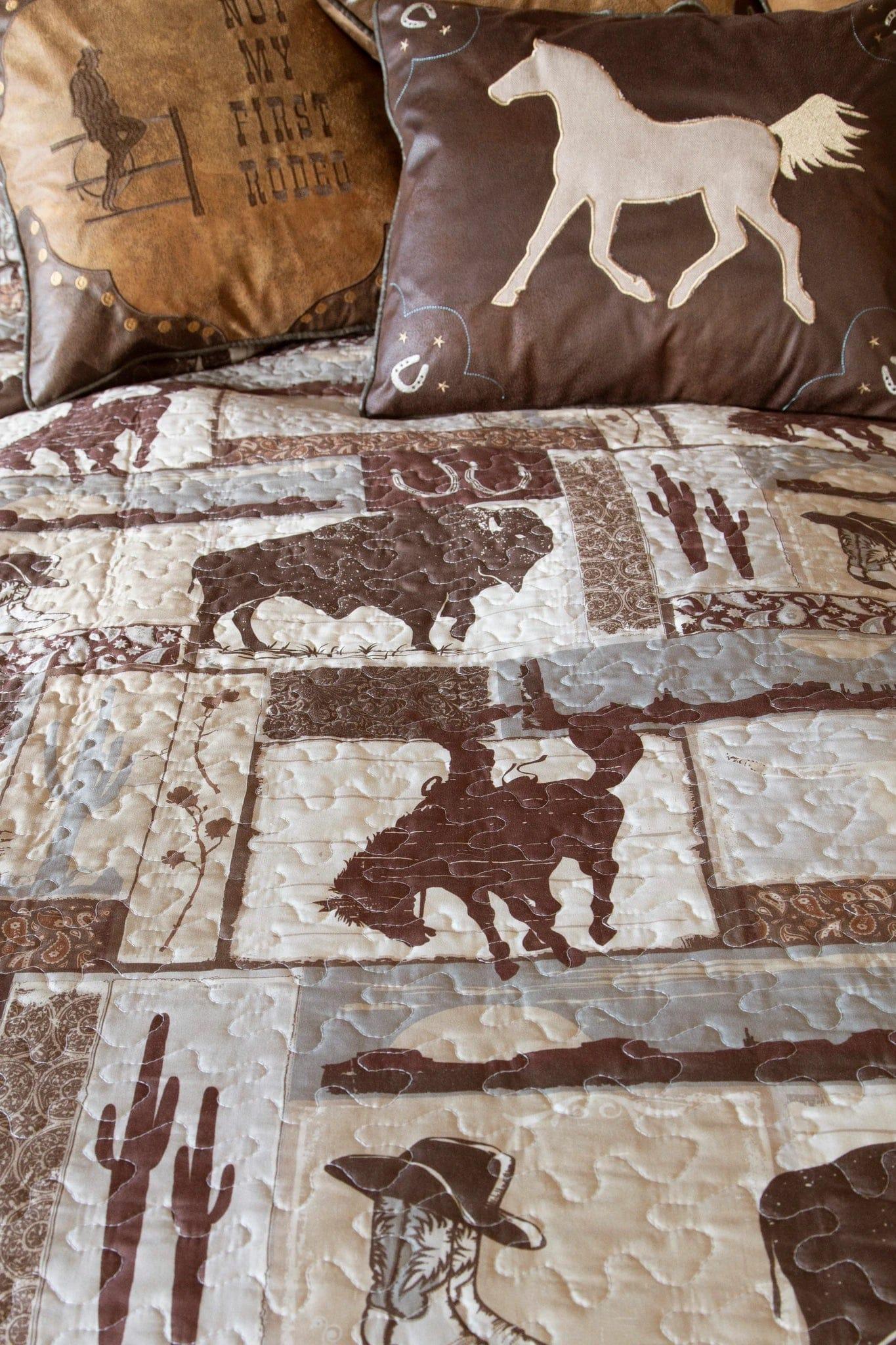 Vintage West Quilt Set - Your Western Decor