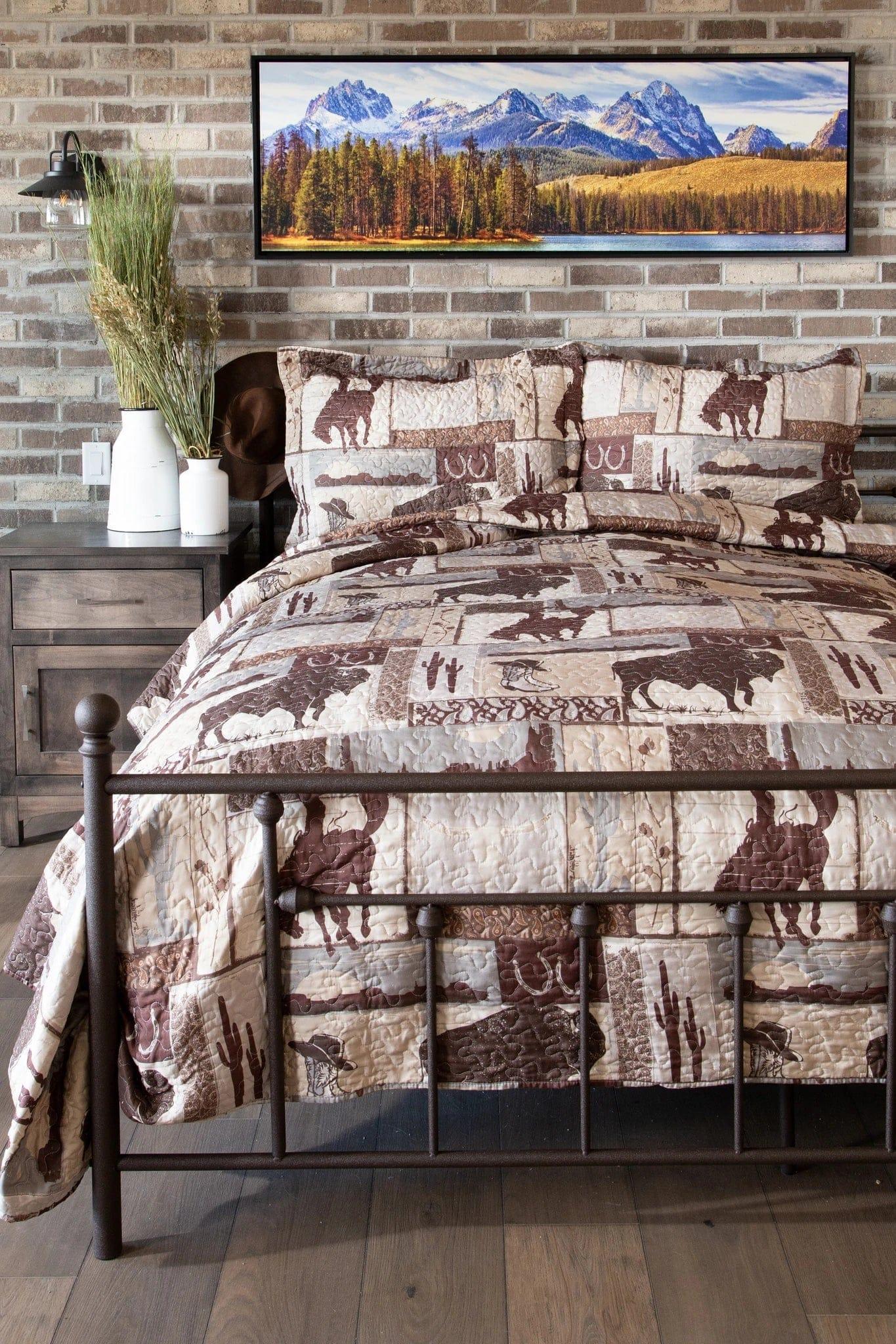 Vintage West Quilt Set - Your Western Decor