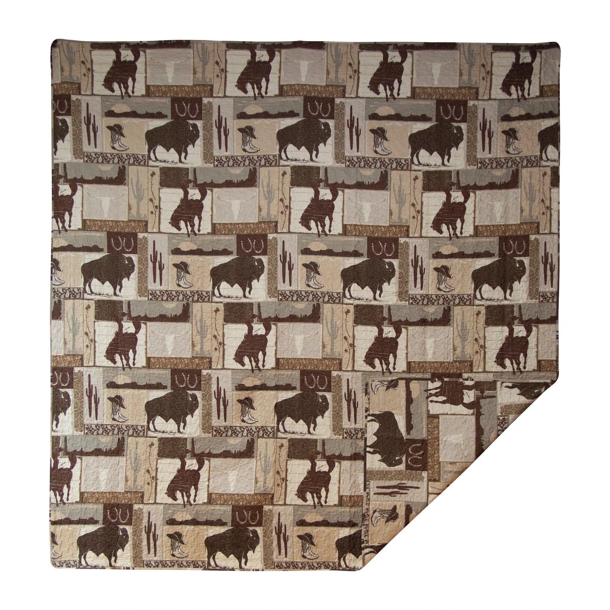 Vintage West Quilt Detail - Your Western Decor