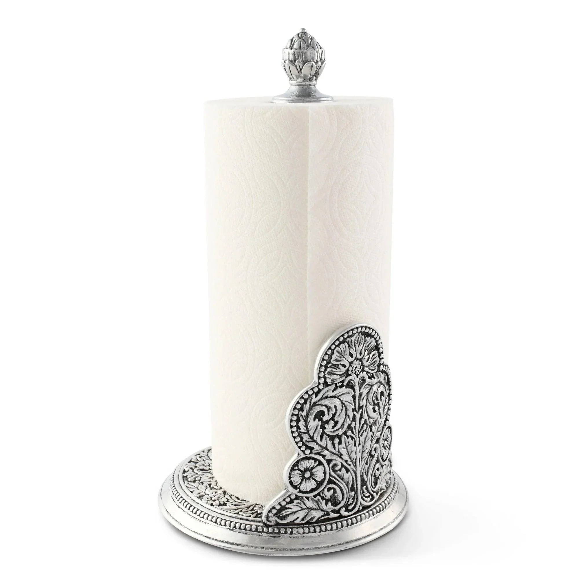 Western Floral Design Paper Towel Holder - Your Western Decor
