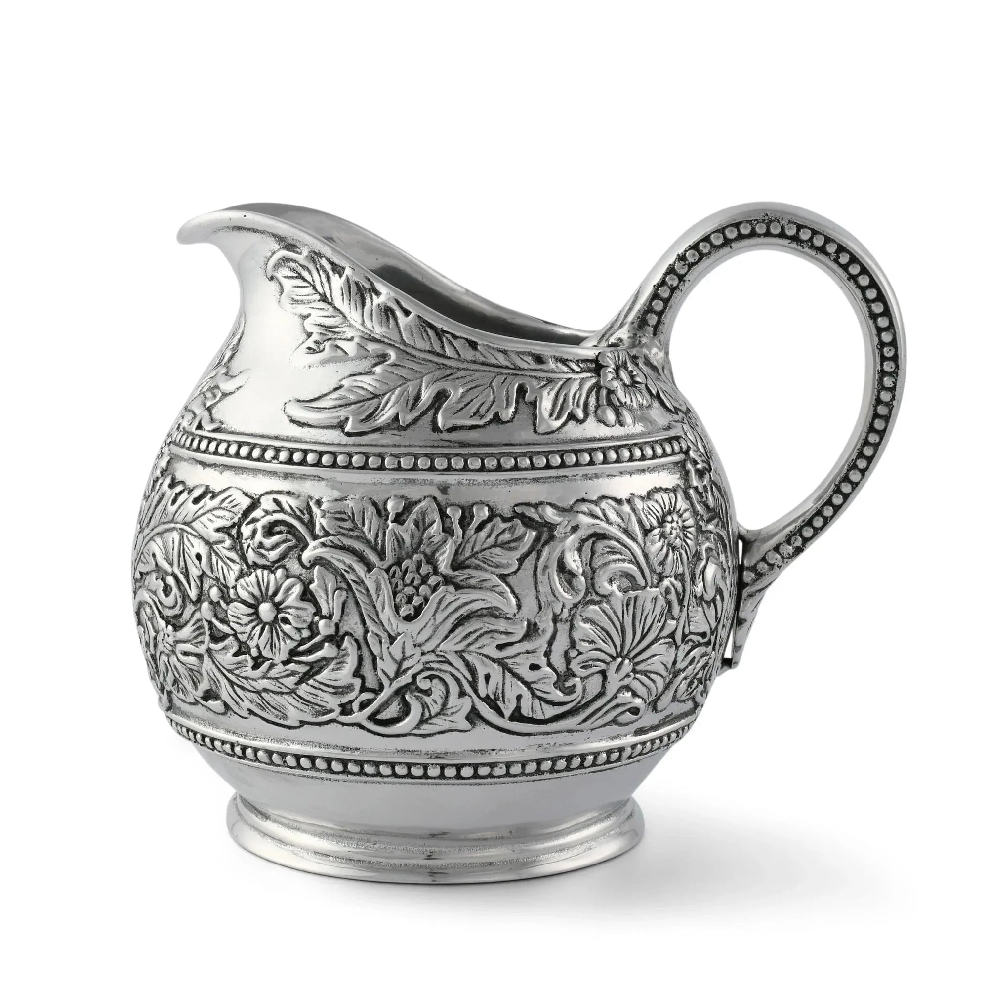 Western Floral Embossed Pitcher - Your Western Decor
