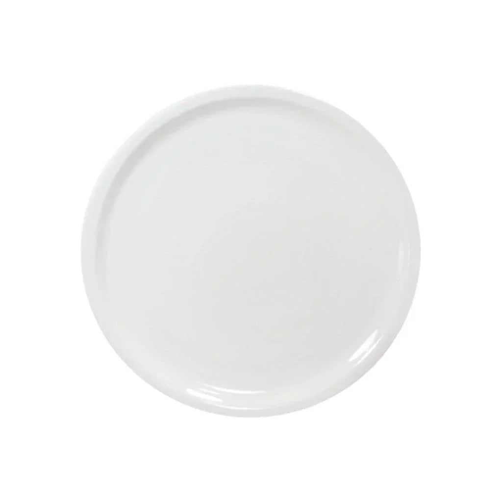 White Round Serving Plate made in the USA - Your Western Decor