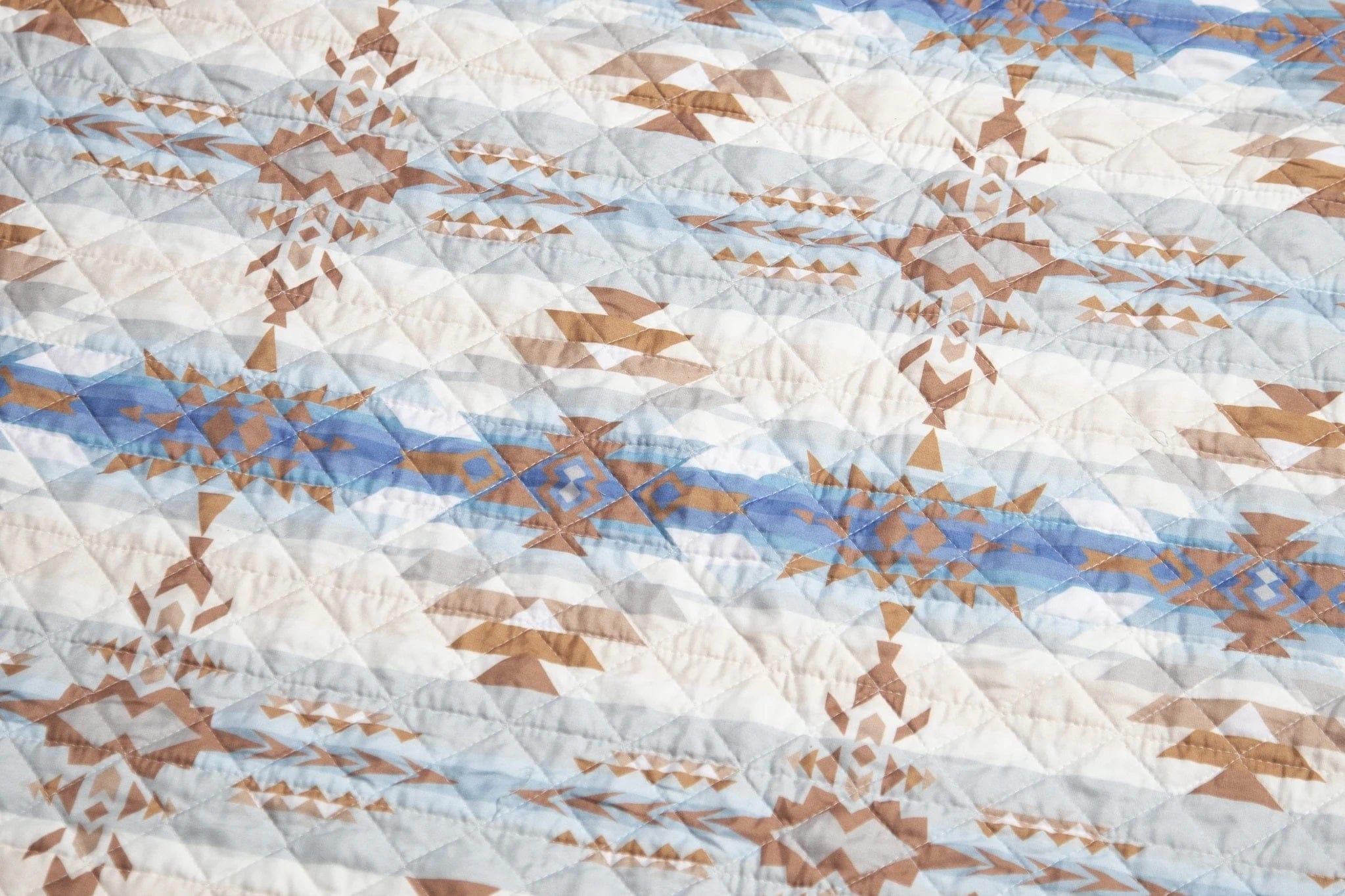 Wrangler Rock Southwest Quilt Detail - Your Western Decor