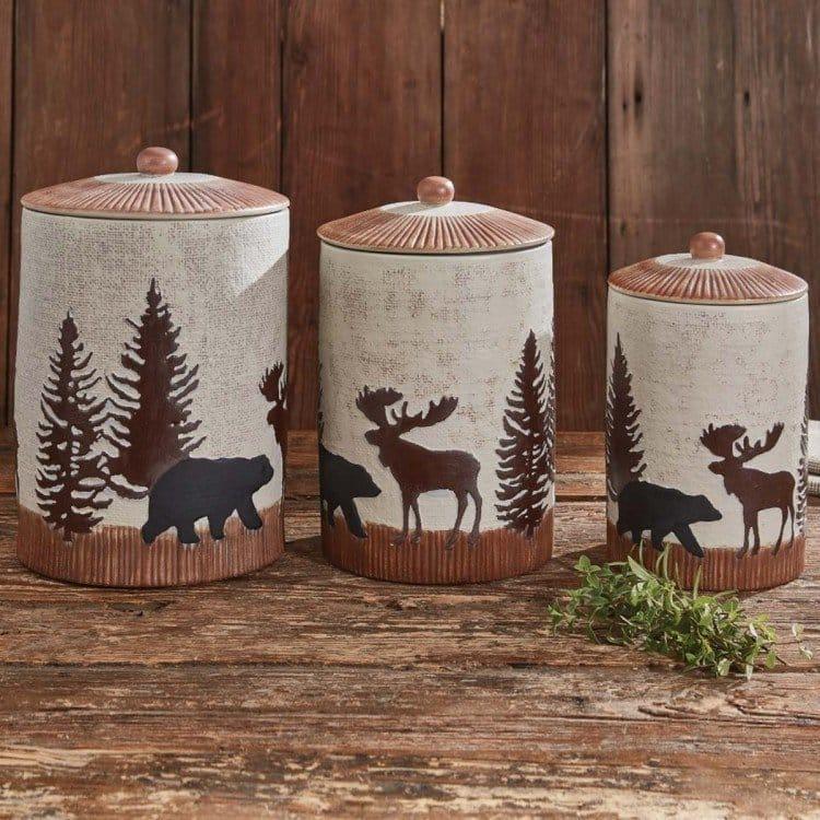 Yakutat Wildlife Canister Set - Your Western Decor