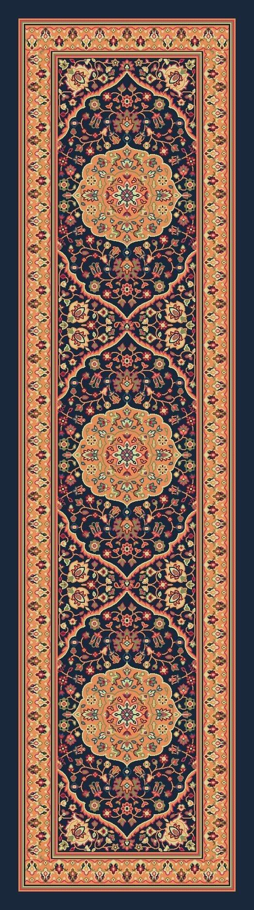 Zanza Bloom Rug Collection Floor Runner - Made in the USA - Your Western Decor, LLC