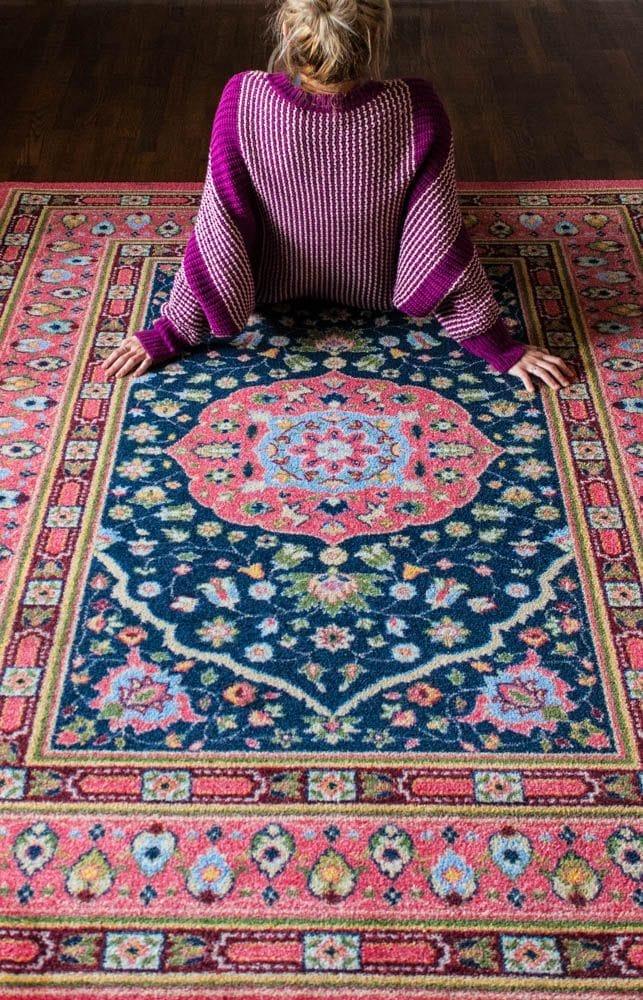 Zanza Cardinal 8x11 Area Rug - Made in the USA - Your Western Decor, LLC