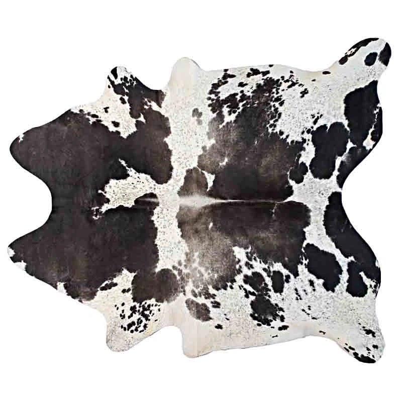 Gris grey, brown and white premium cowhide rug - Your Western Decor, LLC