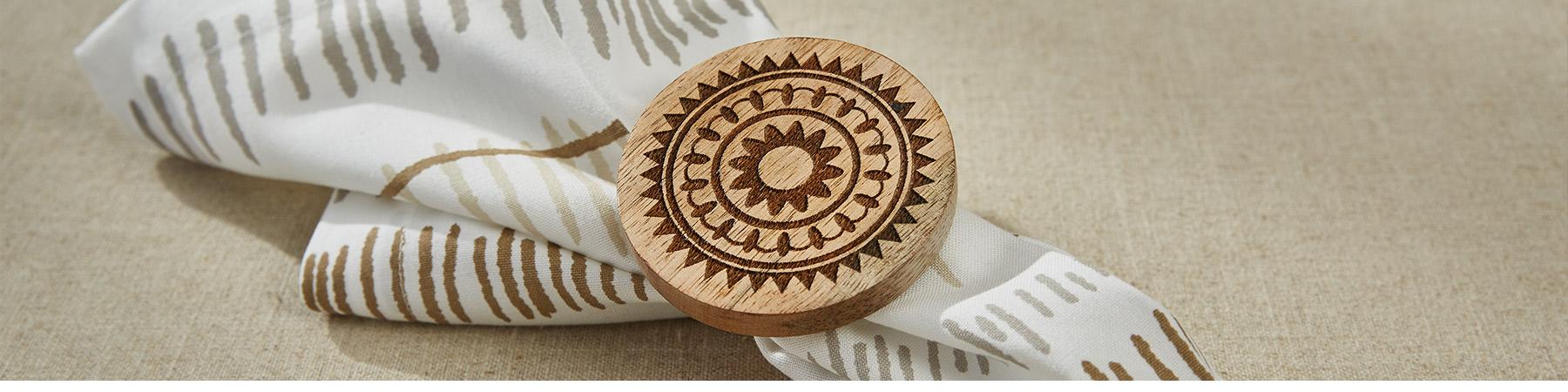 Wood napkin rings - Your Western Decor