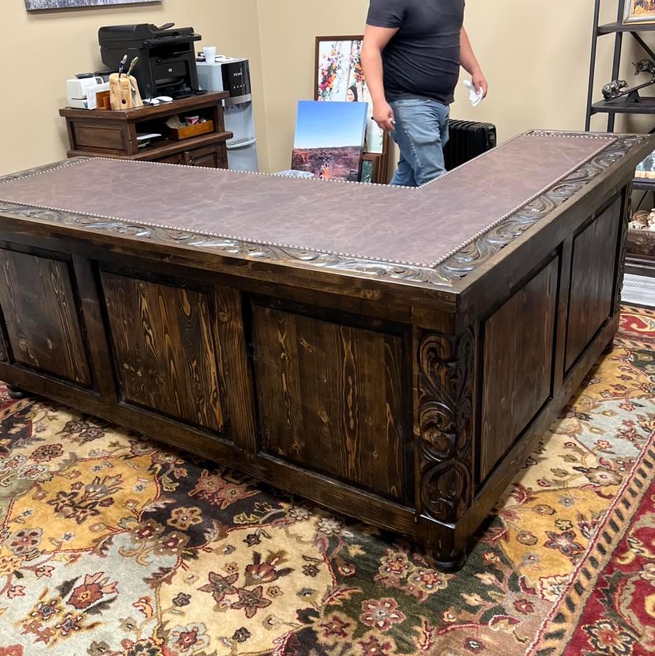 Rustic Deco Desk Office Desks | Custom Western & Rustic Desks | Your Western Decor