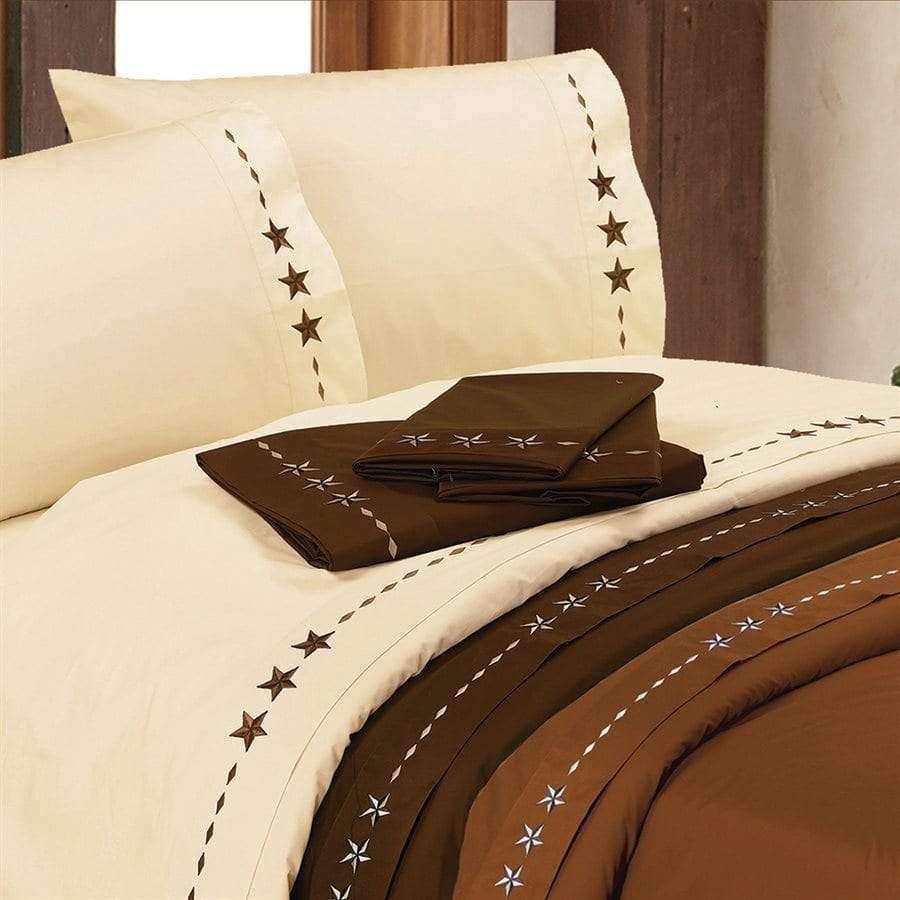 Western star sheets and pillow cases - Your Western Decor, LLC