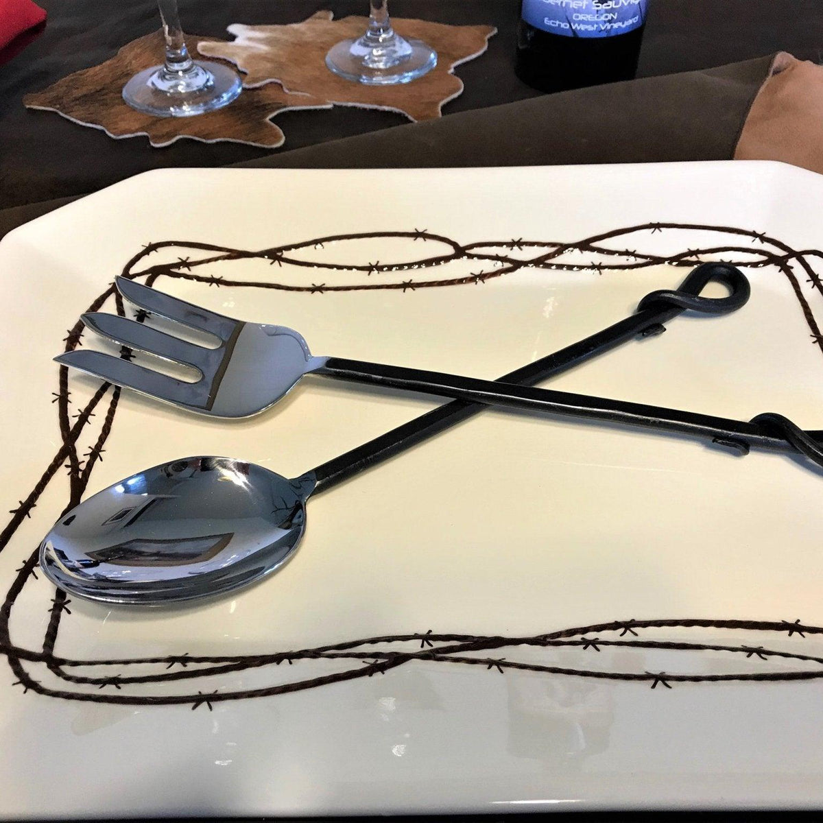 Wire Tableware Serving Plates & Platters | Tableware | Your Western Decor