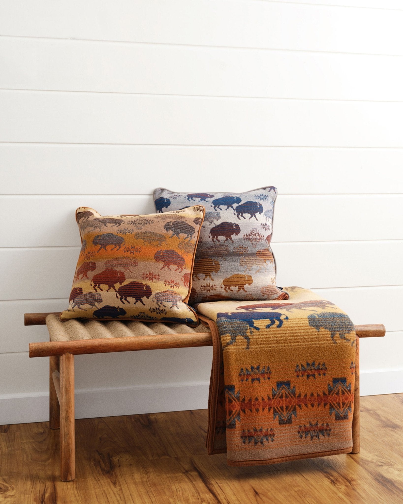 Blankets and pillows by Pendleton USA - Your Western Decor