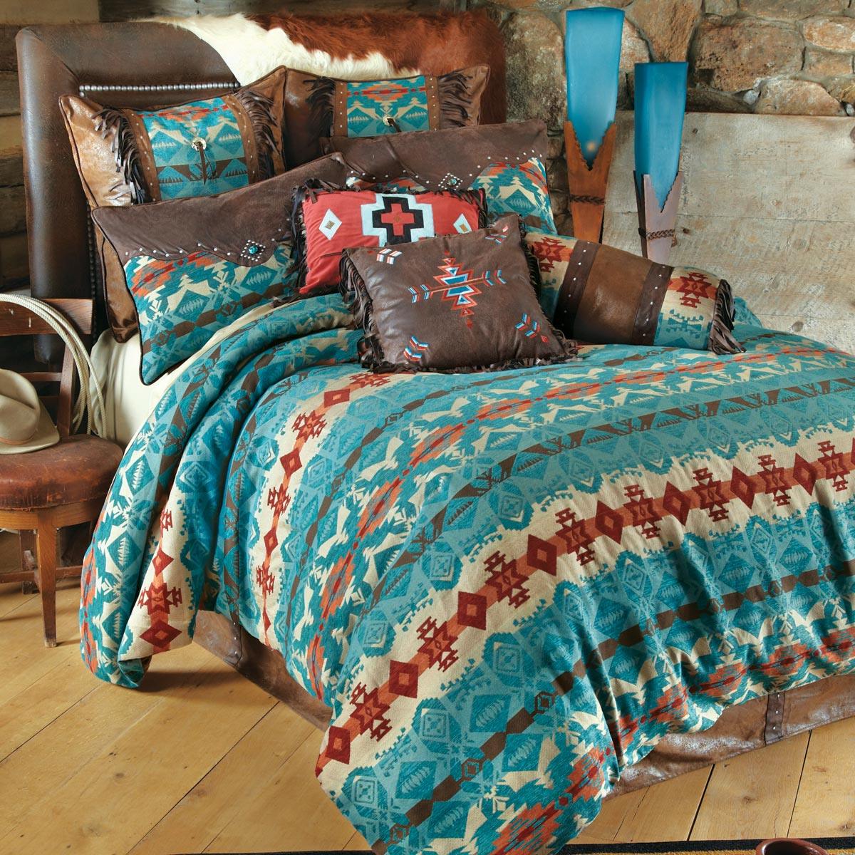 Blue Dorado Southwestern Bedding Collection