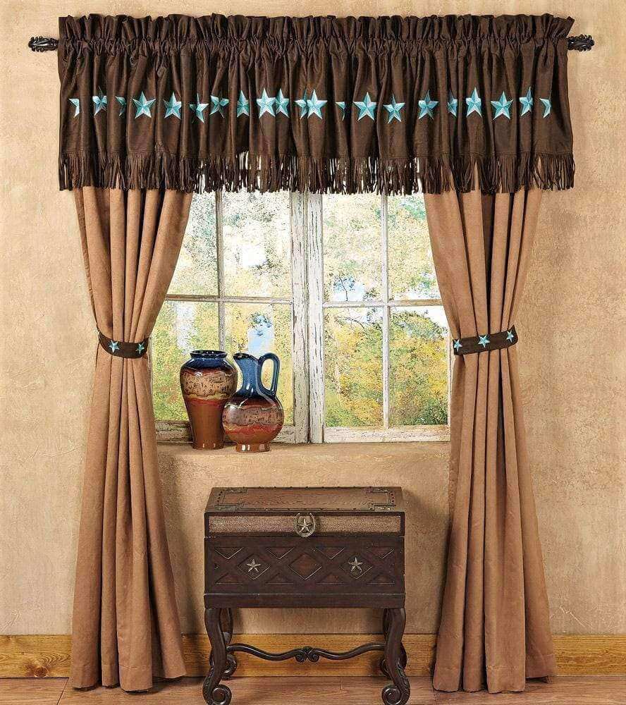 western curtains and valances