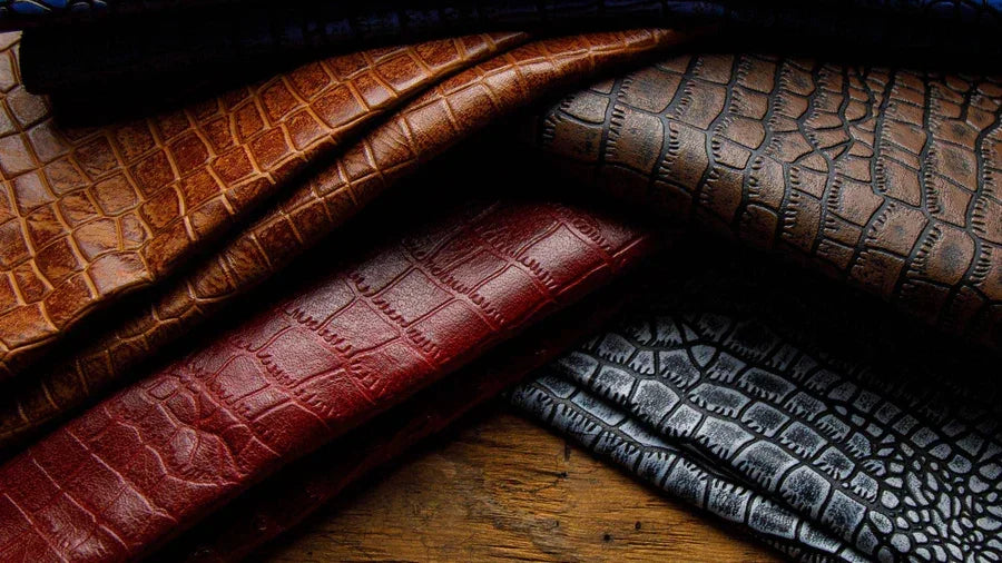 Croc embossed leathers - Your Western Decor