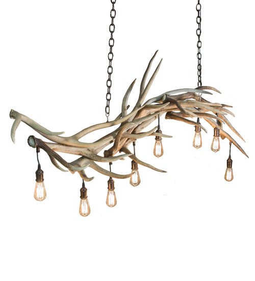 Antler Long Chandelier made in the USA - Your Western Decor