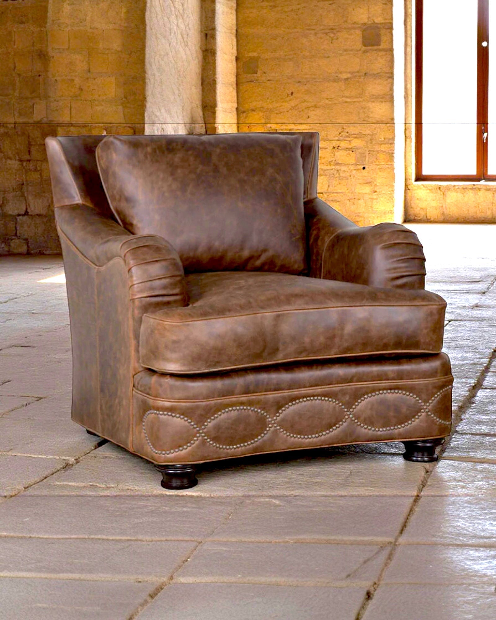Custom, American made cowhide and leather accent chairs - Your Western Decor