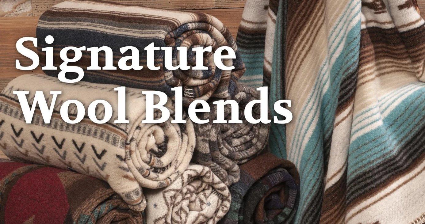 Wool blend fabrics - Your Western Decor