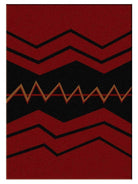 War Path Area Rugs in Red - Made in the USA - Your Western Decor