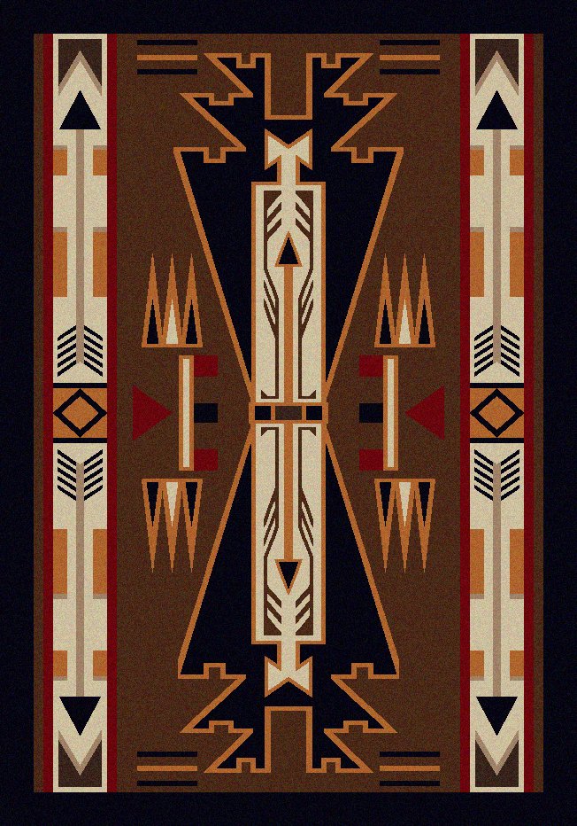 Horse Thieves Area & Accent Rugs - 3 Colors - Your Western Decor, LLC