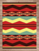 Scout Fiesta Colorful Area Rug - Made in the USA - Your Western Decor, LLC