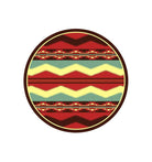 Scout Fiesta Colorful 8ft Round Area Rug - Made in the USA - Your Western Decor, LLC