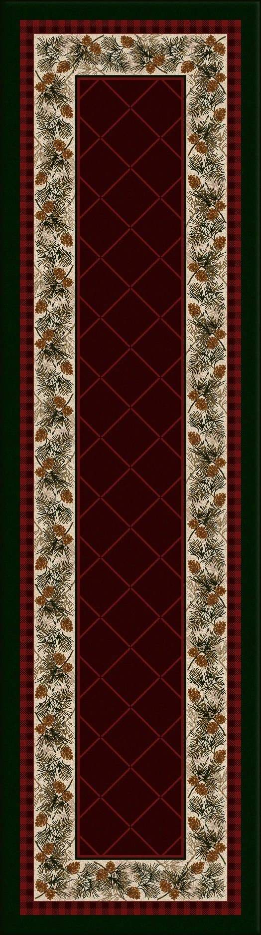 Evergreen Pine Rugs - 3 Colors 6 Sizes - Your Western Decor, LLC