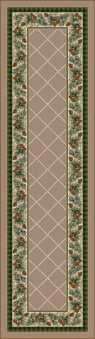 Evergreen Pine Rugs - 3 Colors 6 Sizes - Your Western Decor, LLC