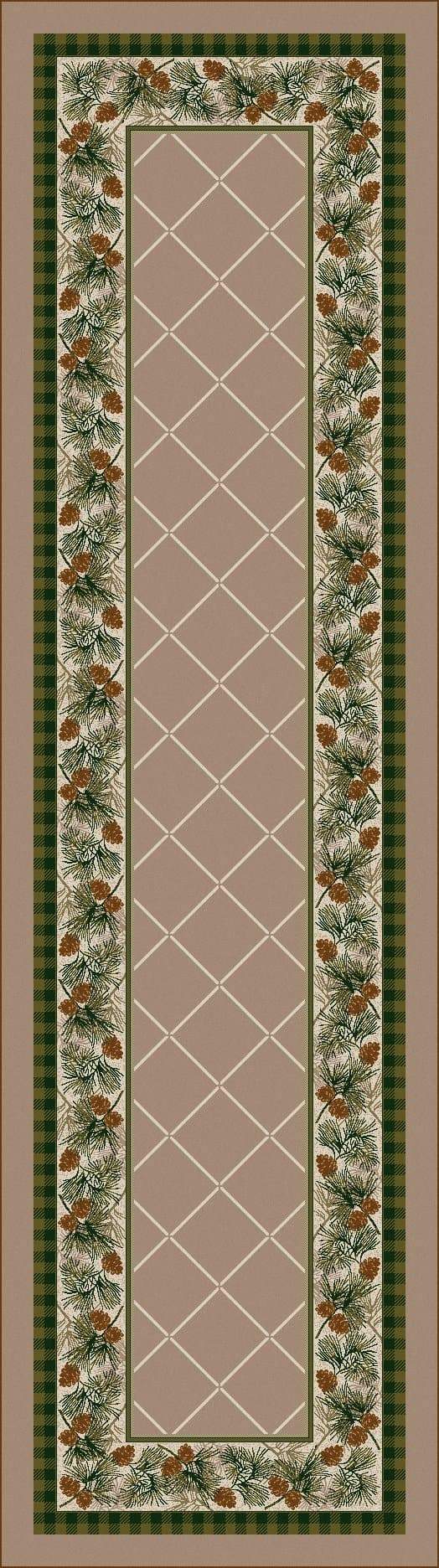 Evergreen Pine Rugs - 3 Colors 6 Sizes - Your Western Decor, LLC