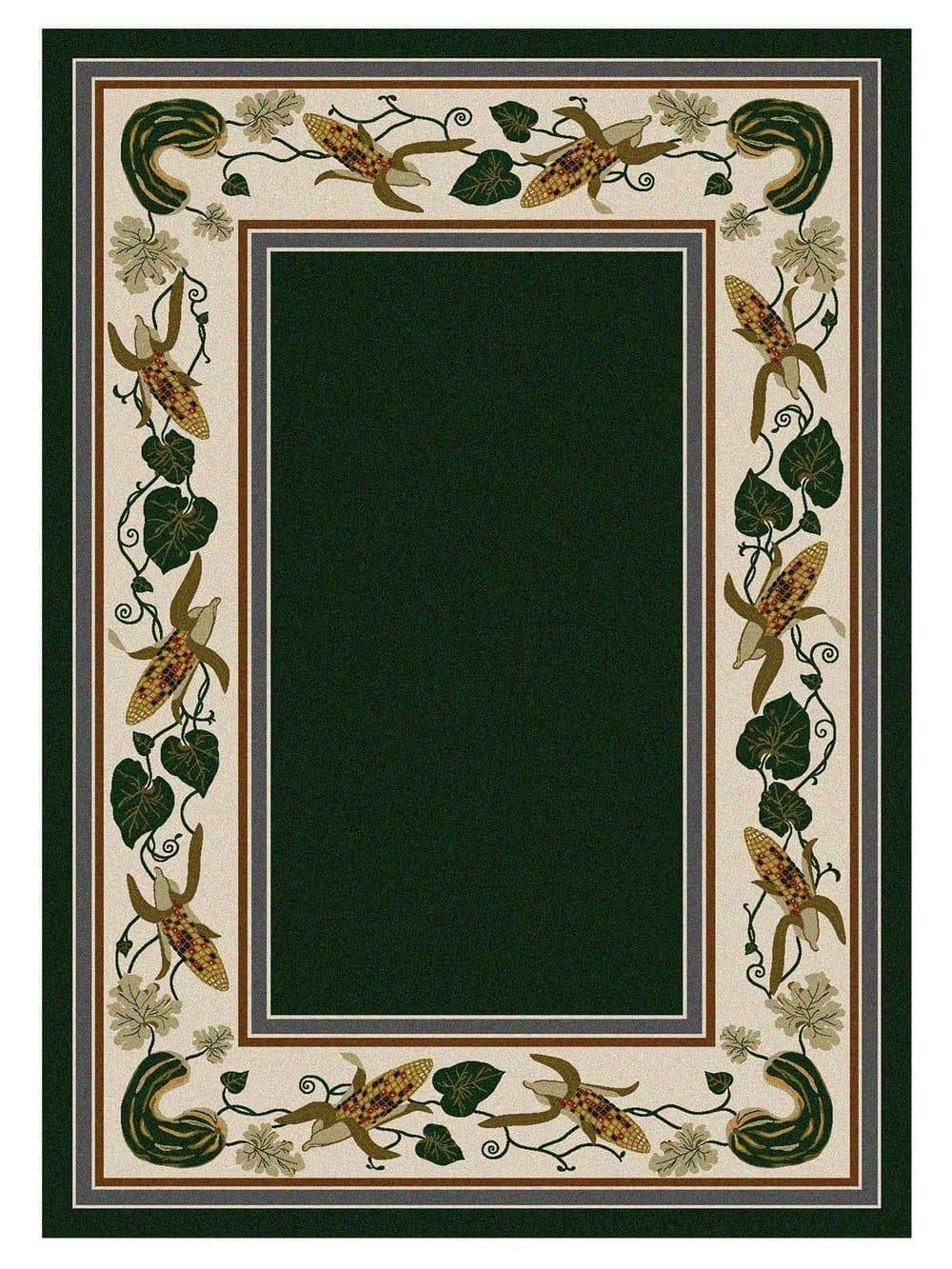 Three Sisters Emerald Green Area Rug - Made in the USA - Your Western Decor, LLC