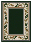 Three Sisters Emerald Green Area Rug - Made in the USA - Your Western Decor, LLC