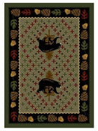 Patchwork Bear Rugs - 3 Colors - Your Western Decor, LLC