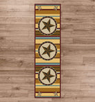 Lonestar Western Floor Runner - Maize - Your Western Decor