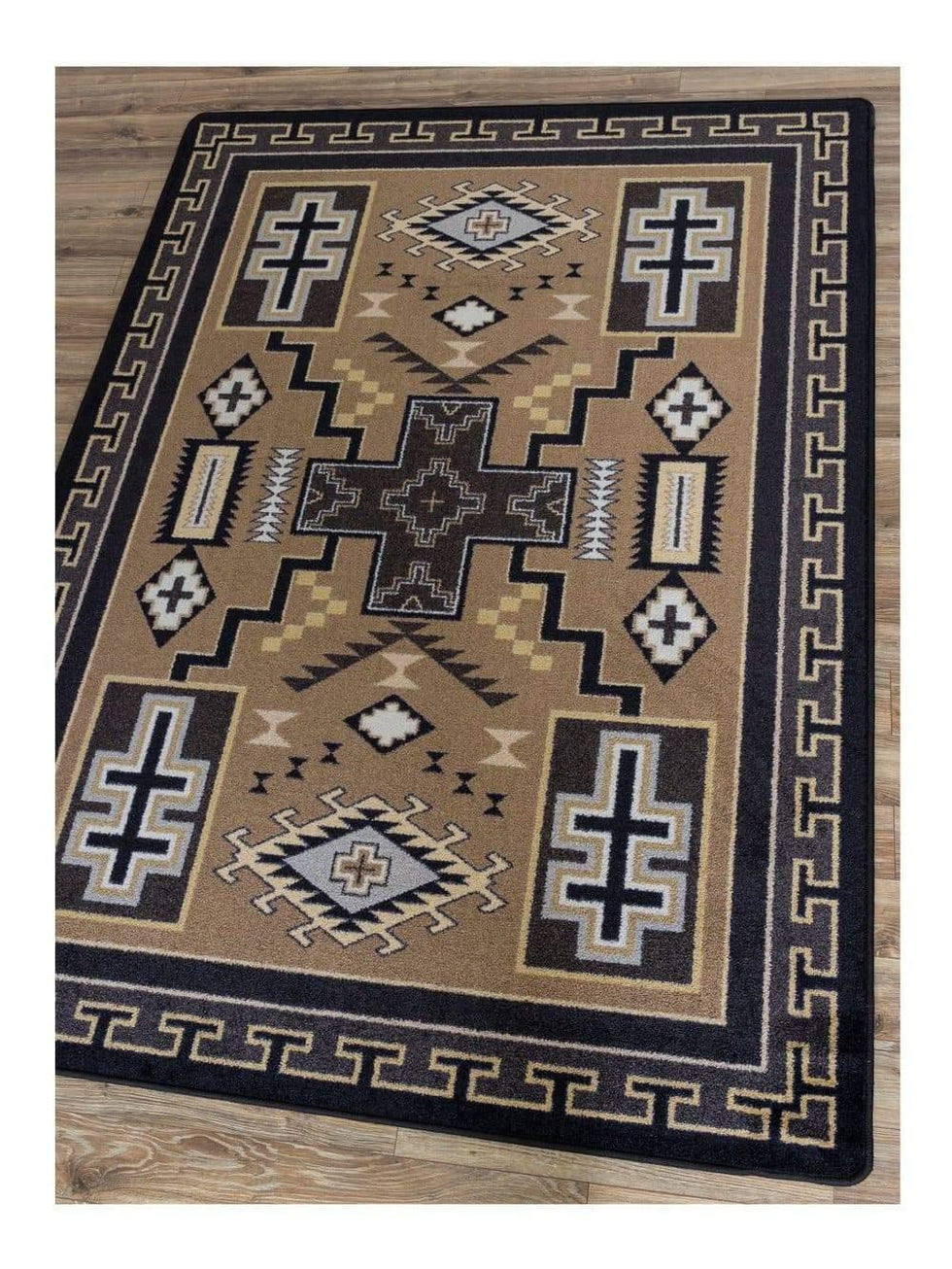 Double Cross Rugs 2 Colors | Southwest Rugs | Your Western Decor