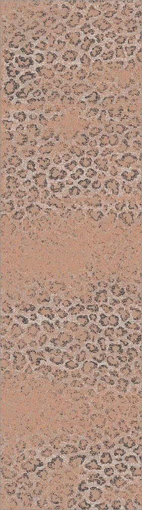 Snow Leopard Distressed Blush Floor Runner - Your Western Decor, LLC