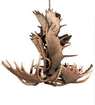 12-Light Moose Antler Chandelier - Your Western Decor