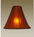 14" Pyramid Raw Hide Lamp Shade - Your Western Decor