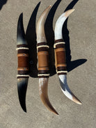 3 sets of steer horn wall mounts