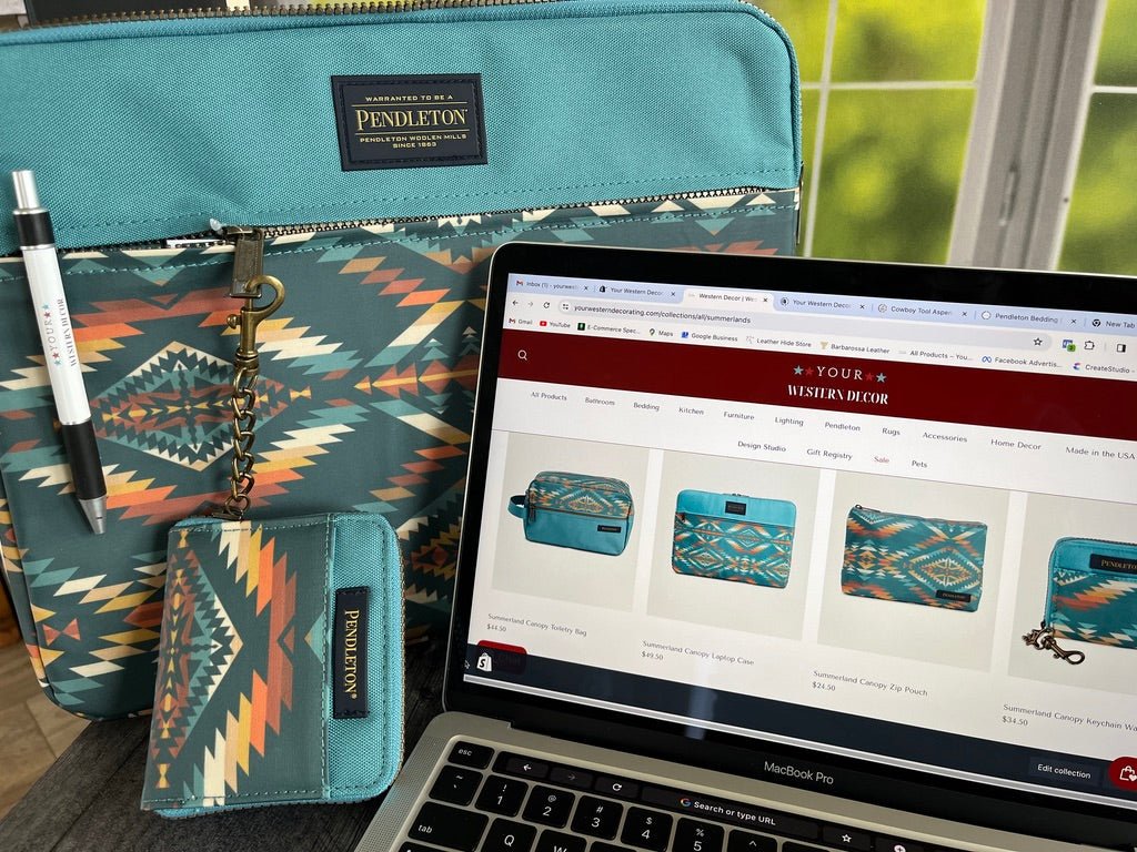 Pendleton Summerland Canopy Laptop Case and Wallet - Your Western Decor