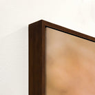 Detail of Walnut wood art frame - Your Western Decor