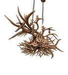 American made large oblong Luxury antler chandelier - Your Western Decor